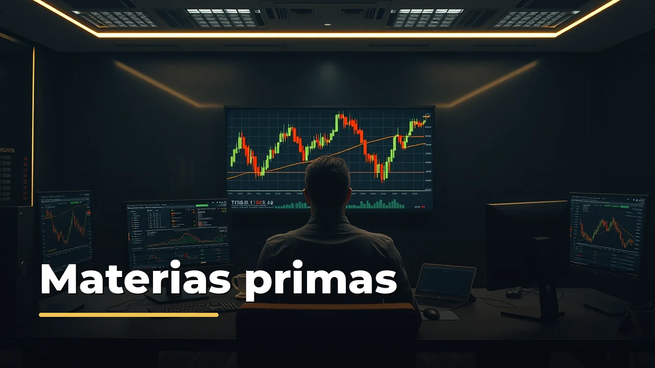 Trading de materias primas con Exinity